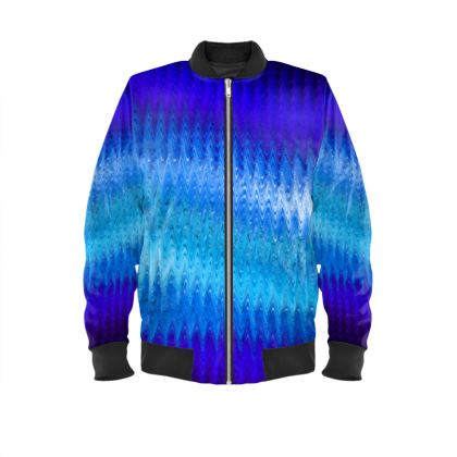Men's Bomber Jacket — Waverna by Ira Zoot