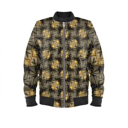 Men's Bomber Jacket — Tourruss with Ira Zoot artwork — alternate view 2