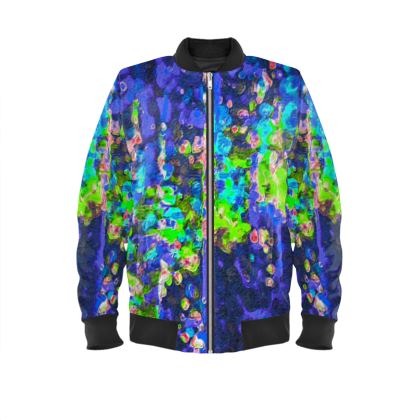 Men's Bomber Jacket — Snakely by Ira Zoot