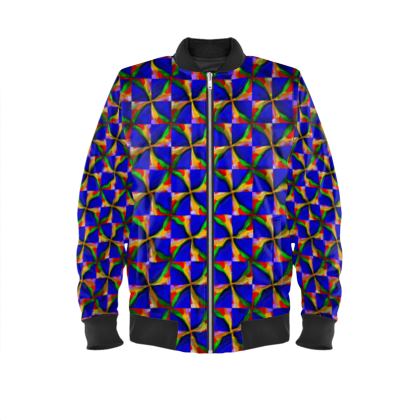 Men's Bomber Jacket — Skullinator by Ira Zoot