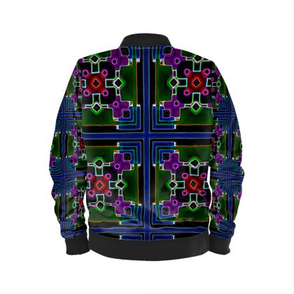 Men's Bomber Jacket with Ira Zoot artwork — alternate view 3
