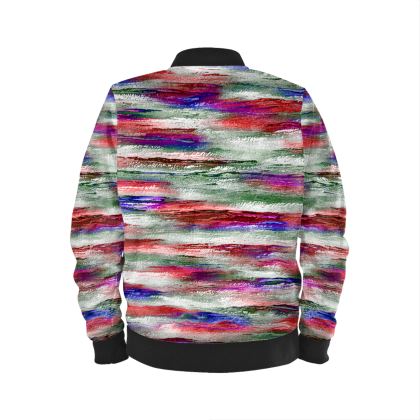Men's Bomber Jacket — Coftre with Ira Zoot artwork — alternate view 3