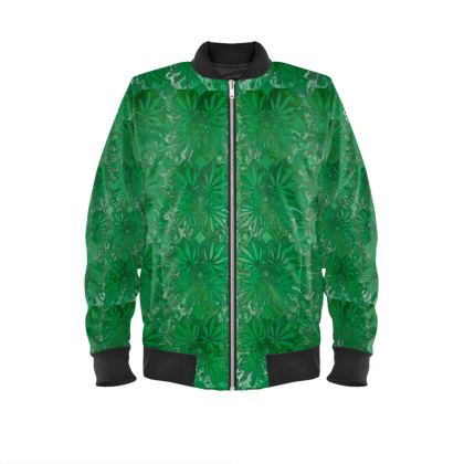 Men's Bomber Jacket — Biloxer with Ira Zoot artwork — alternate view 2