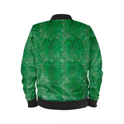 Men's Bomber Jacket — Biloxer with Ira Zoot artwork — alternate view 3