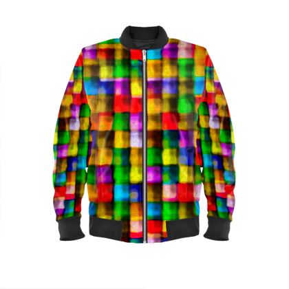 Men's Bomber Jacket with Ira Zoot artwork — alternate view 2