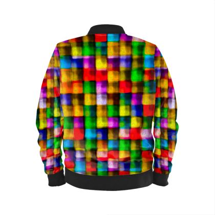 Men's Bomber Jacket with Ira Zoot artwork — alternate view 3