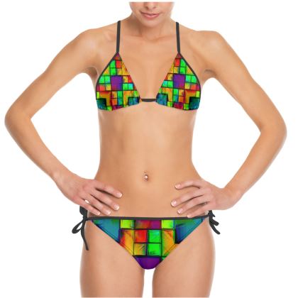 Bikinis with Ira Zoot artwork — alternate view 2