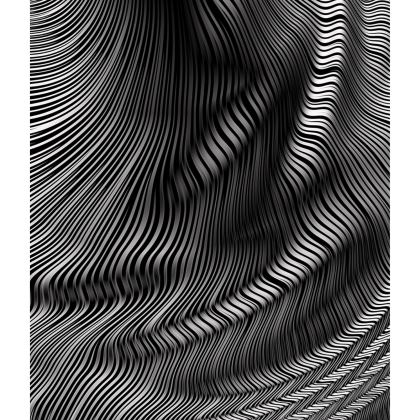 Sleeveless Dresses By Ventignua — Wavy Train with Ira Zoot artwork — alternate view 2