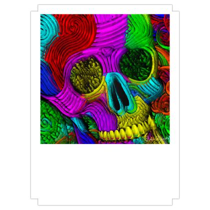 Fine Art Prints — Skullified 3 with Ira Zoot artwork — alternate view 2