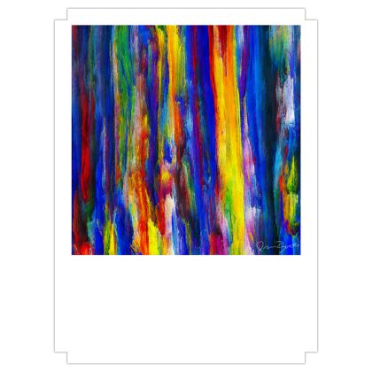 Fine Art Prints — Drippy Dabs 1 with Ira Zoot artwork — alternate view 2