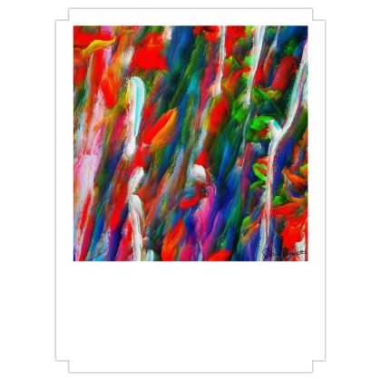 Fine Art Prints — Drippy Dabs 10 with Ira Zoot artwork — alternate view 2