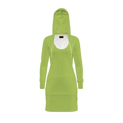 lime green hoodie dress Lime Green Bandana Hoodie Dress main image 0