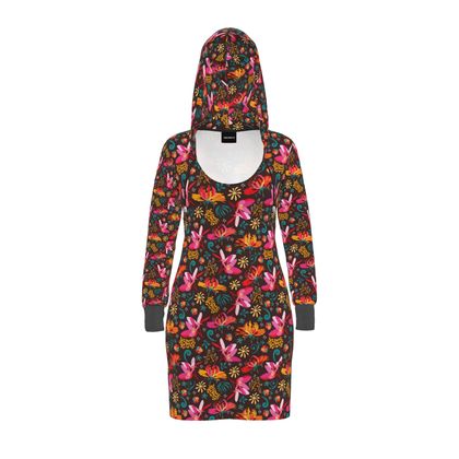 Women's Hoodie Dresses. Drawstring Hoodie Dresses | Contrado