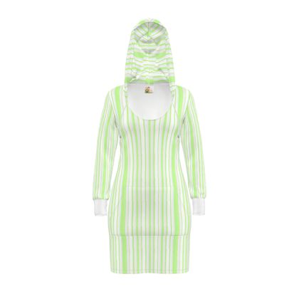 green emerald velvet dress Runway Fashion Hoodie (Lime) – Simply Sidity Boutiq main image 1