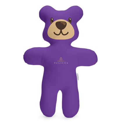Felicéa Ancient Greek Galore Purple Teddy Bear