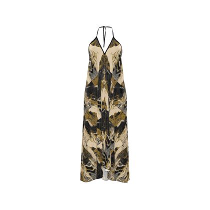 Felicéa Warrior Halterneck backless dress