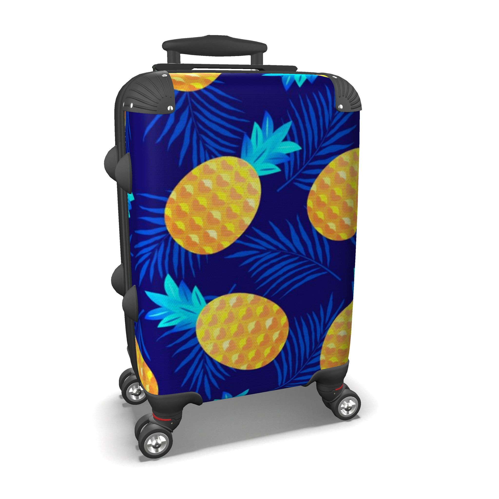 pineapple fun suitcase