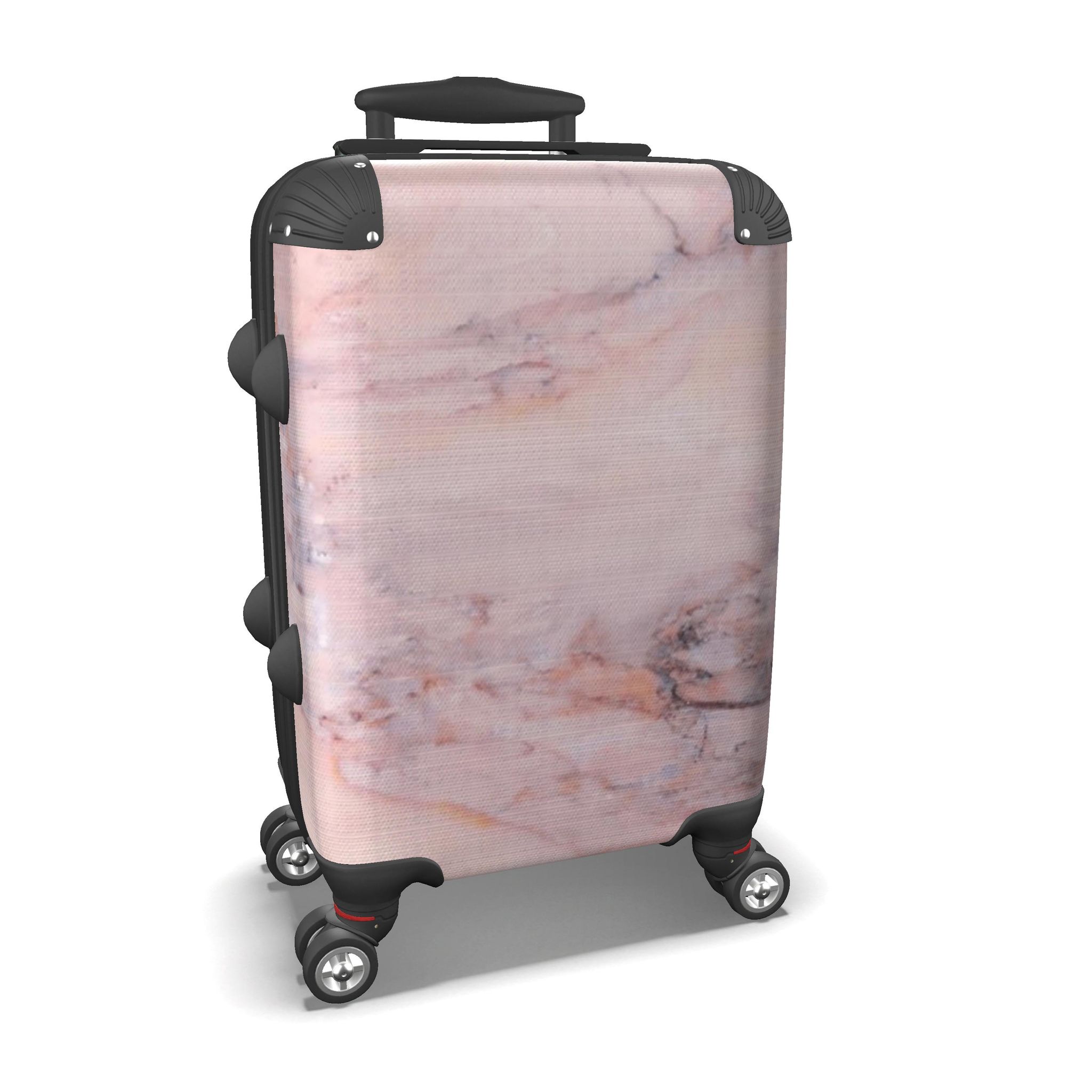 Pink Marble Suitcase