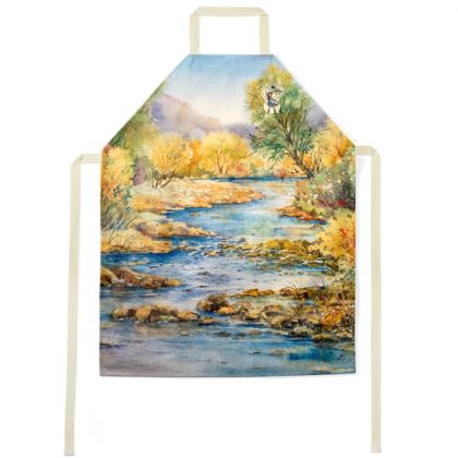 Chef's Grill & Chill Apron · South Llano Texas Riverscape