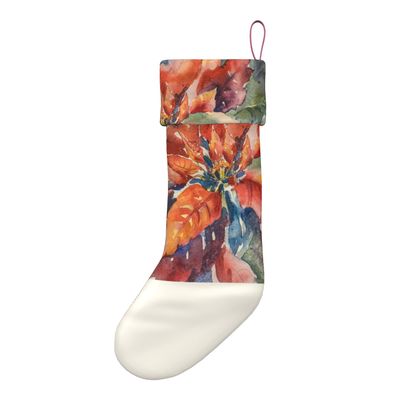 Christmas Stocking · Winter Poinsettia Operetta
