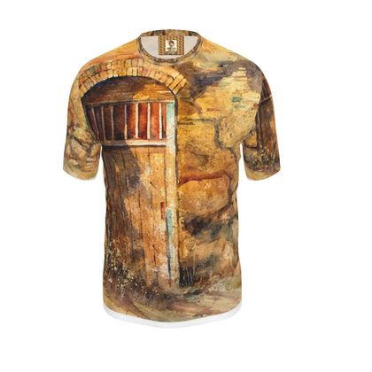 Mens Comfy Art T Shirt · Sanctuary Mission Door