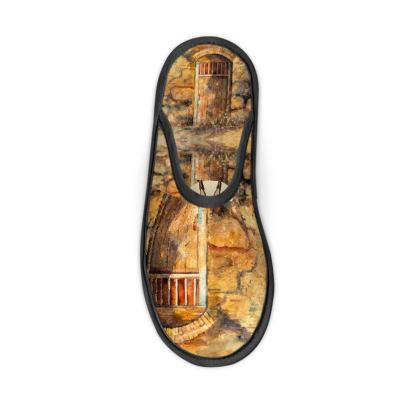 Art House Slippers Shoes · Sanctuary Mission Door