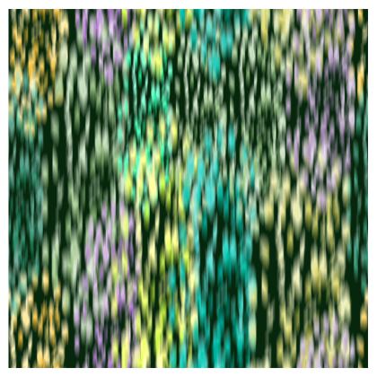 Teal And Magenta Pink Photographic Floral Scarf