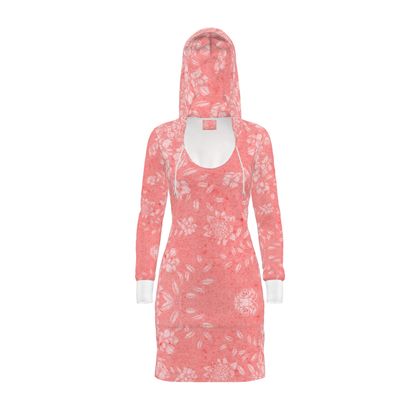 open lace back dress Pink Fringe Party Dress
