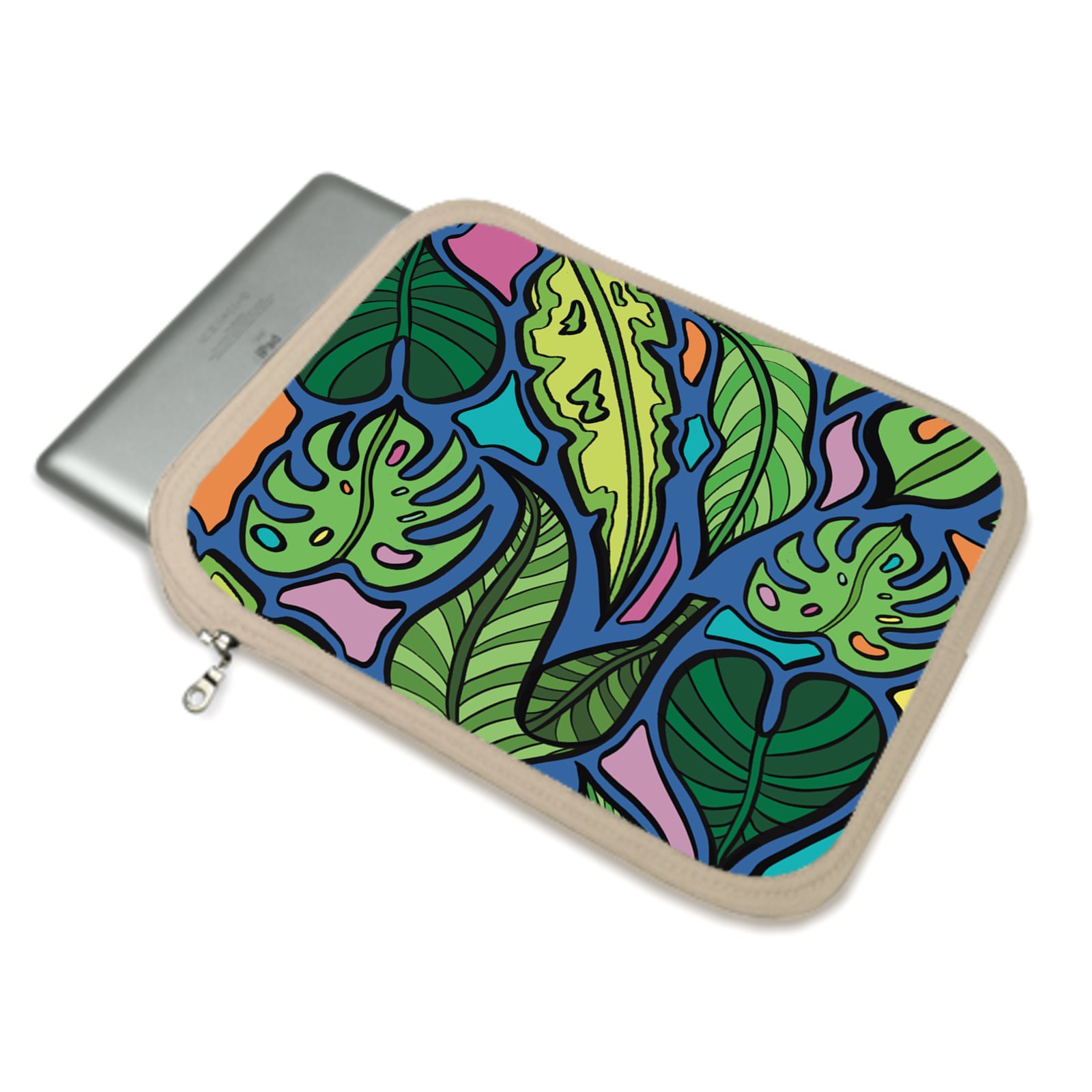 multi leaf iPad slip case - uwu studio