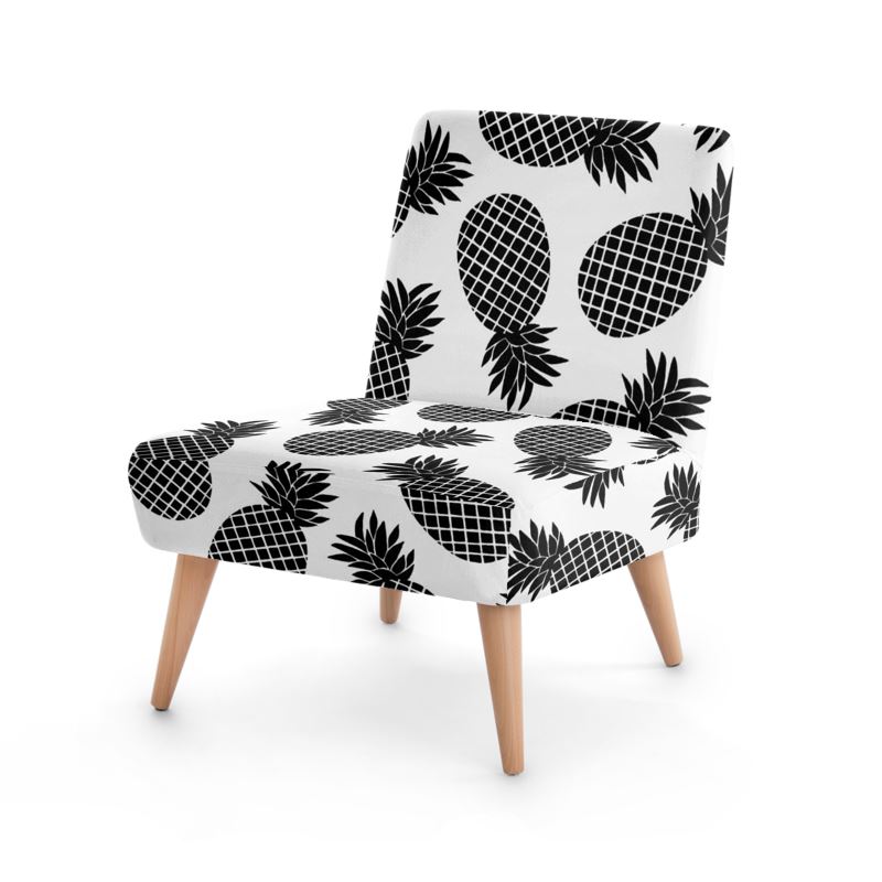 black occasional chair