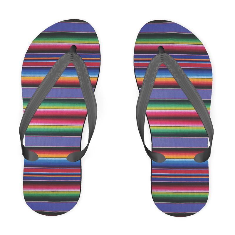 Serape 2025 flip flops
