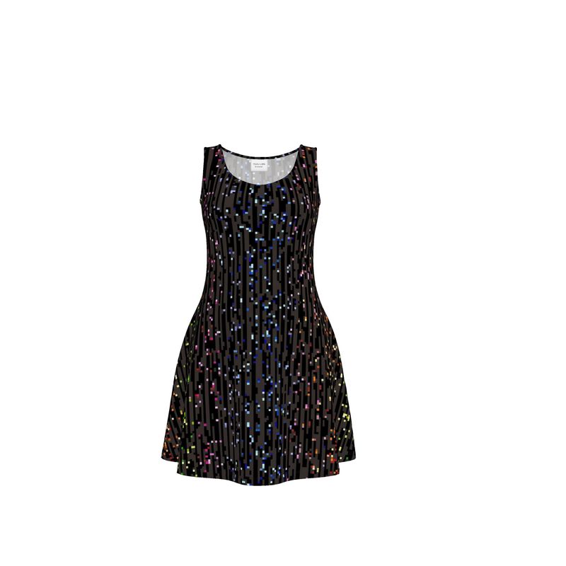 glitter dress size 18 Final Sale Plus Size Sequin Mini Dress in Black – Chic And Curvy