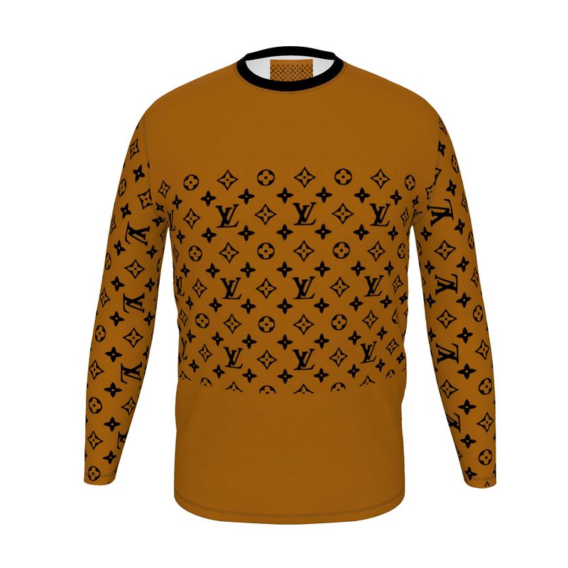 LV Print Long Sleeve T-Shirt LV Print Long Sleeve T-Shirt