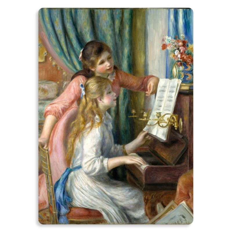 Two Young Girls at the Piano 1892