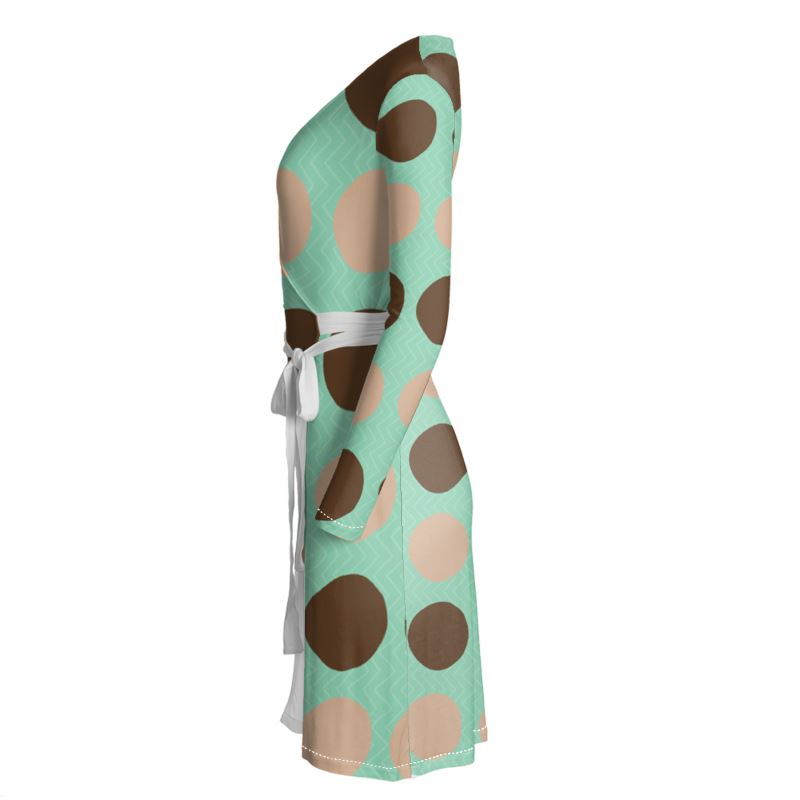 green and white polka dot wrap dress Green Bay Packers NFL Hockey Sockey Men's Green Team Uniform Onesie main image 1