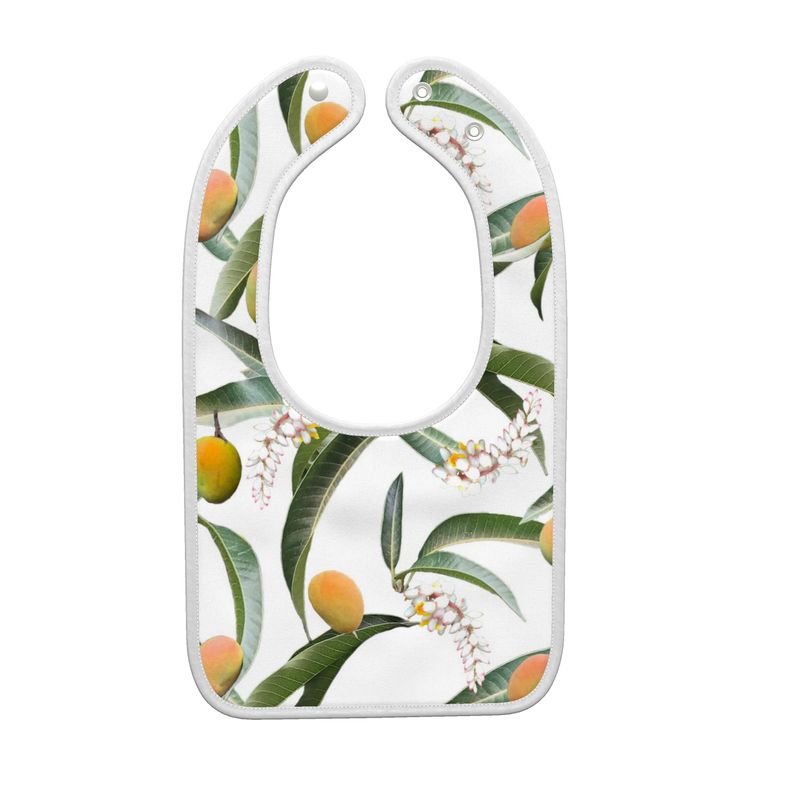 JAMAICA NICE BABY BIB/WHITE