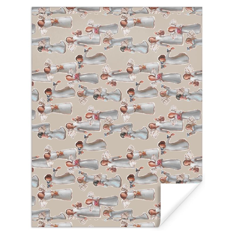 Choir of Angels Gift Wrap Paper