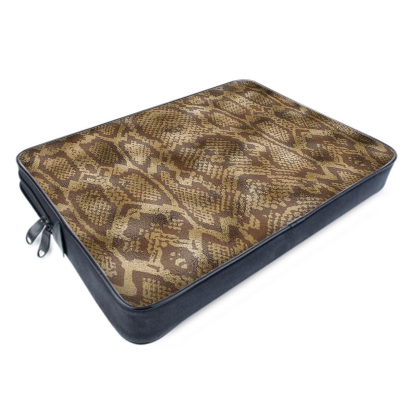 Snake Computer Case Metallic Snake Laptop Slip Case