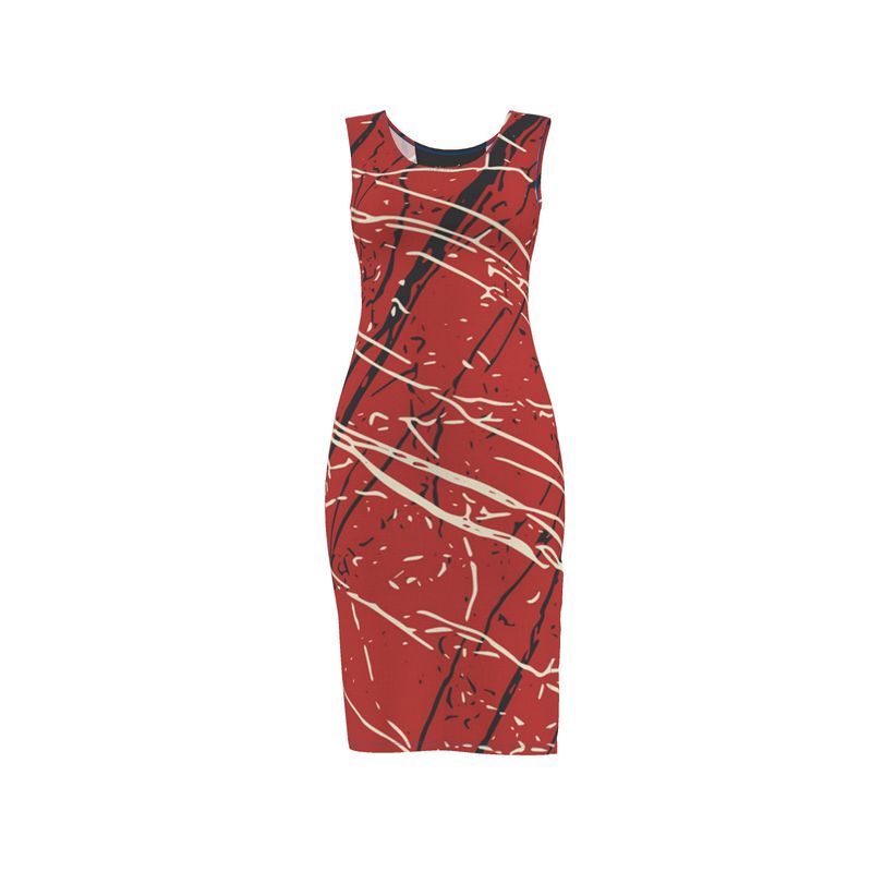 red black and white bodycon dress Nika Leather Bodycon Mini Dress  Shop American Threads Boutique Red / S