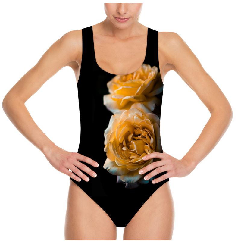 rose one piece swimsuit