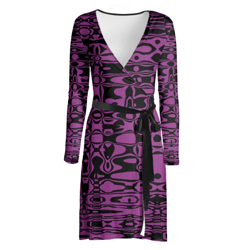 knee length dresses for ladies Women summer dress / women wrap dress / Mini Me dress – Milimilu.com main image 1
