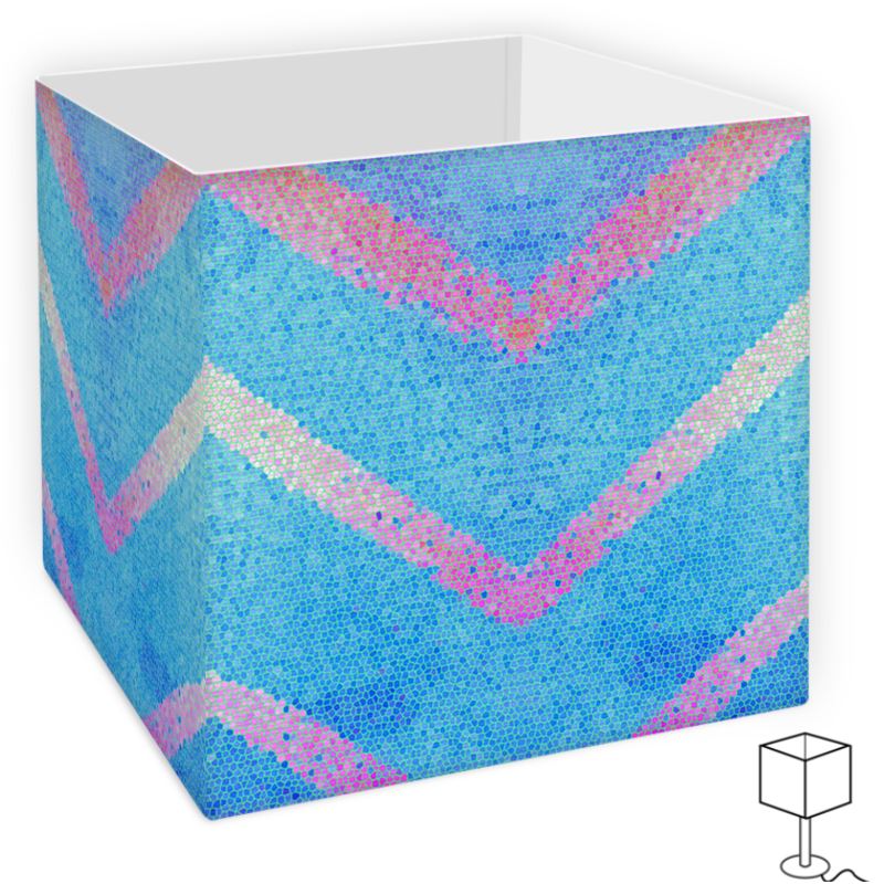 Mosaics Square Lamp Shade