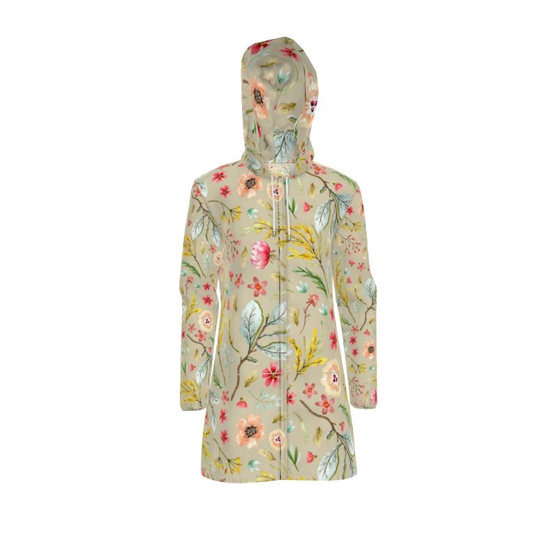 Womens Hooded Rain Jacket
