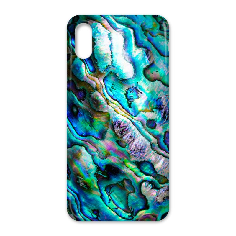 Abstract Paua Abalone Shell Texture Pattern