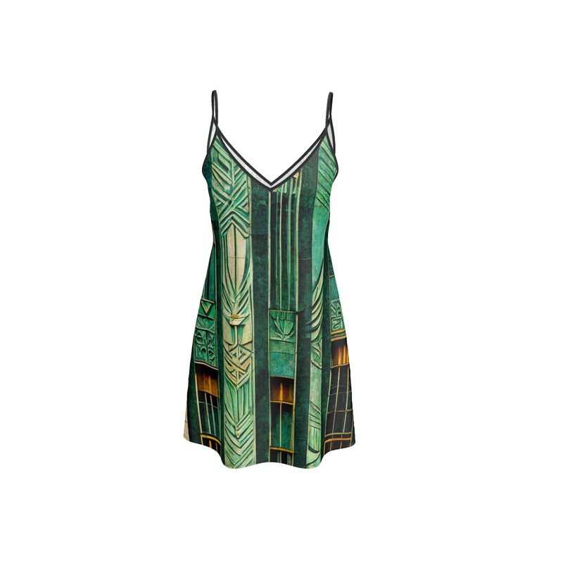 Emerald Pinnacle Slip Dress Emerald Pinnacle Slip Dress