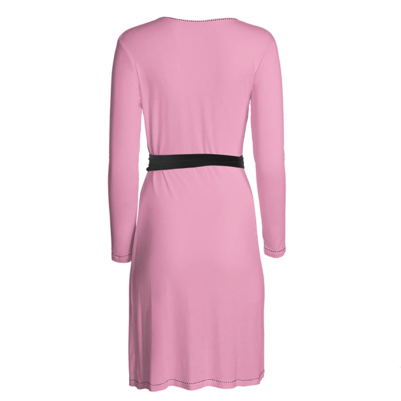 Light Pink, Wrap Dress. By Ritmo Love Light Pink, Wrap Dress. By Ritmo Love