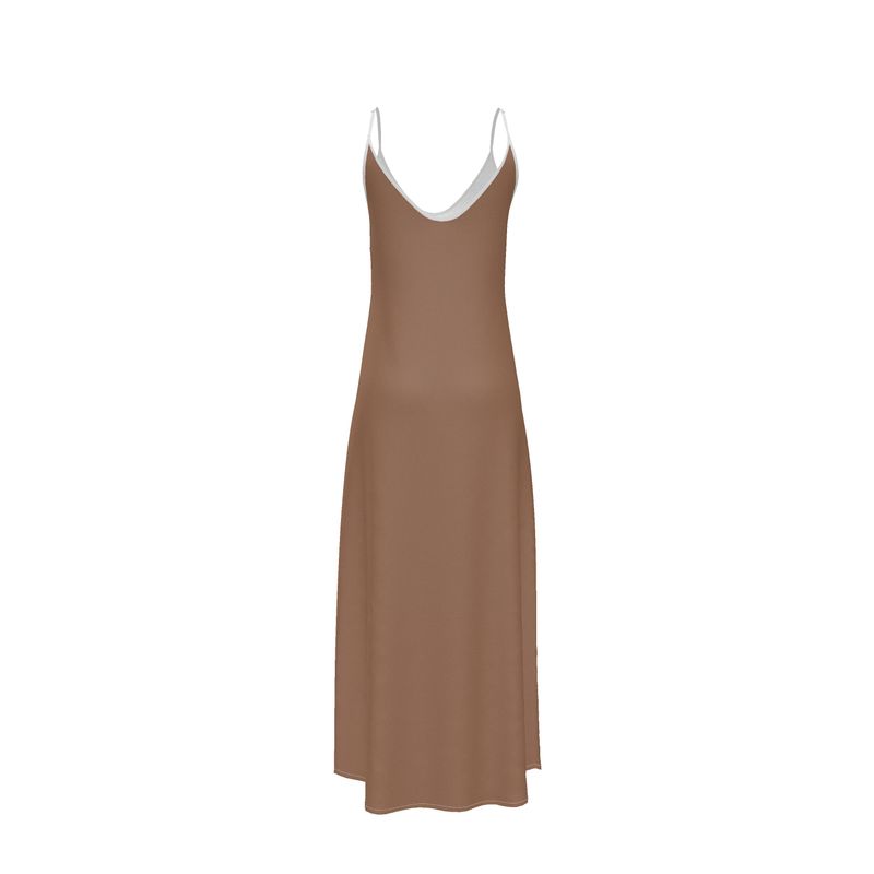 Miadote Pure Silk Maxi Slip Dress | Warm Beige By Miadote Miadote Pure Silk Maxi Slip Dress | Warm Beige By Miadote