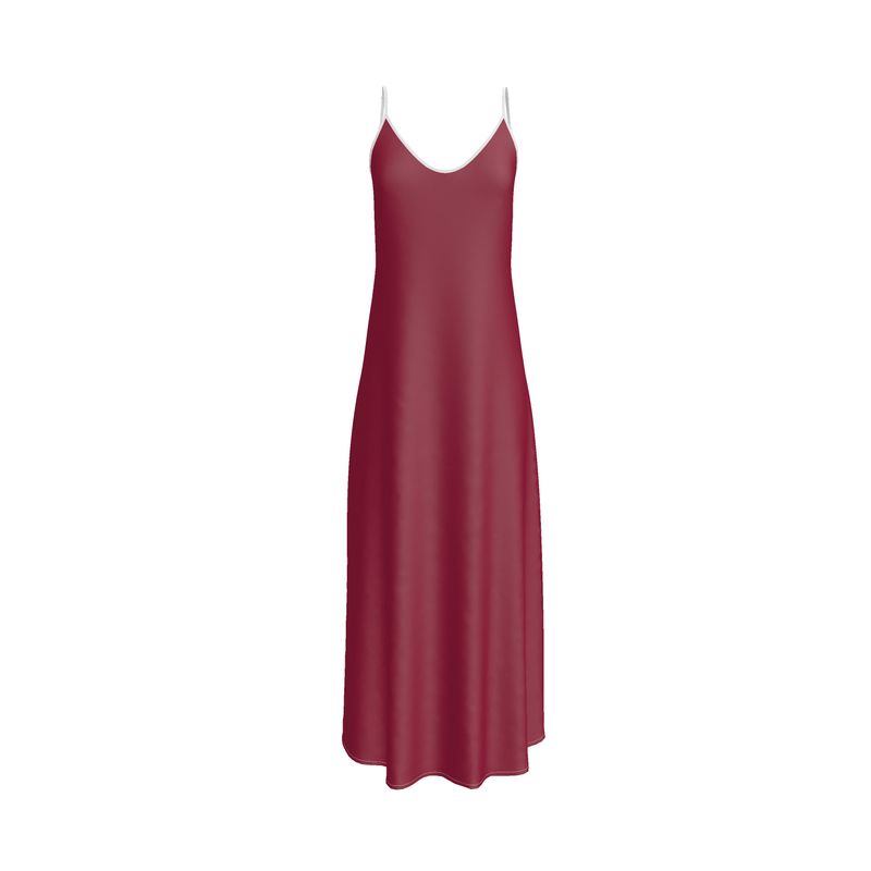 Miadote Pure Silk Maxi Slip Dress | Vivid Burgundy By Miadote Miadote Pure Silk Maxi Slip Dress | Vivid Burgundy By Miadote
