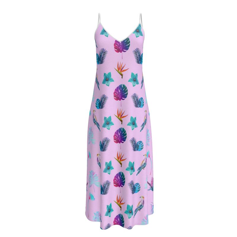 lace trim slip dress LACE-TRIMMED SLIP DRESS IN BLUE | CULT MIA