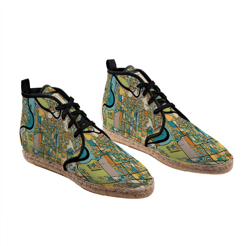 EDMONTON Hi Top Espadrilles